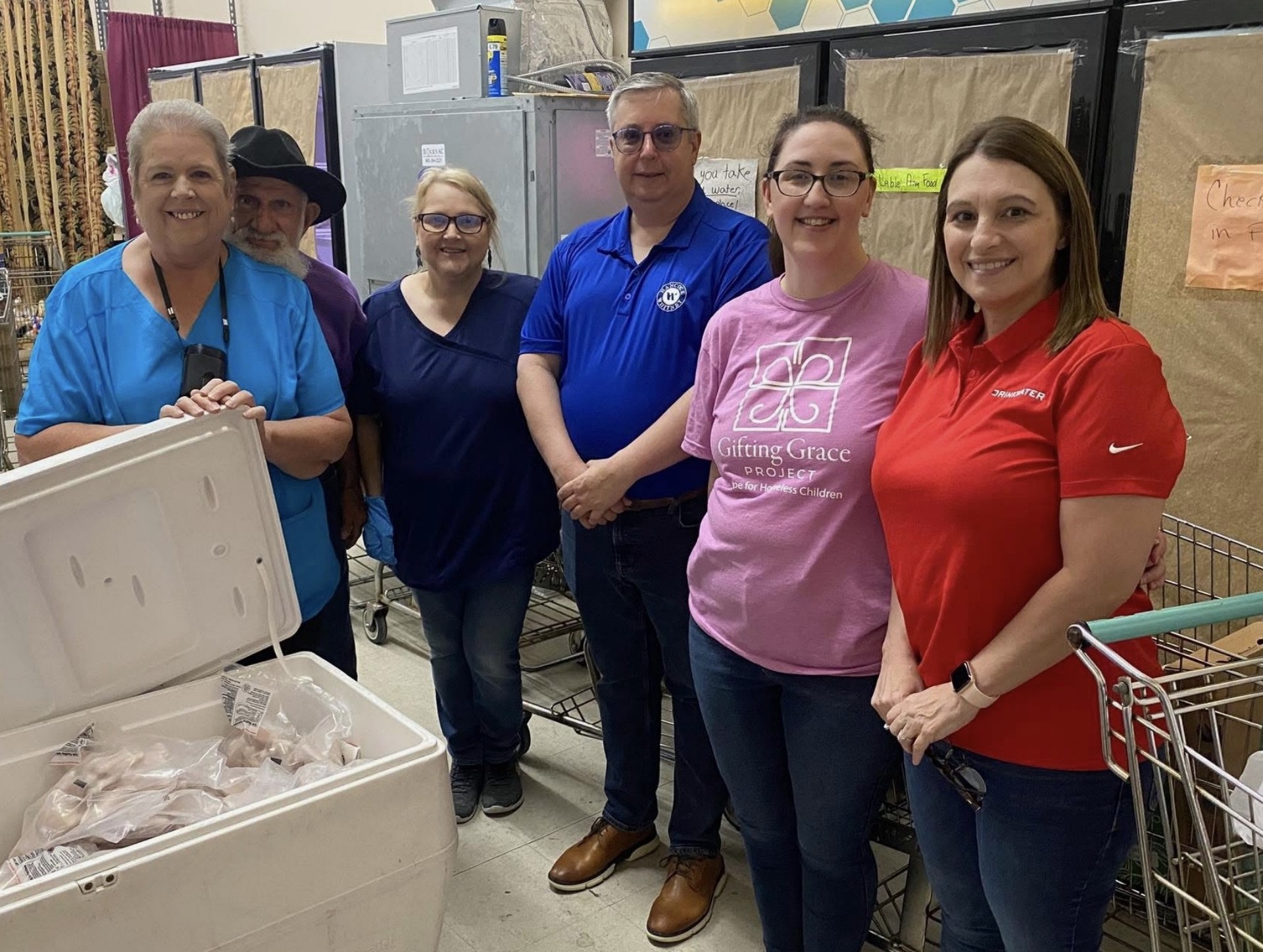 Lending a Hand at The Purple Lemon